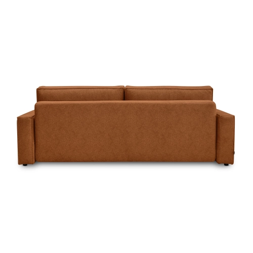Sofa 3 osobowa z funkcją spania 3DL Moyo boucle rdzawy I MONONI.PL