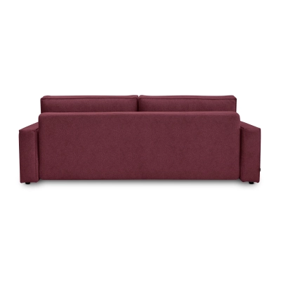 Sofa 3 osobowa z funkcją spania 3DL Moyo boucle bordowy I MONONI.PL
