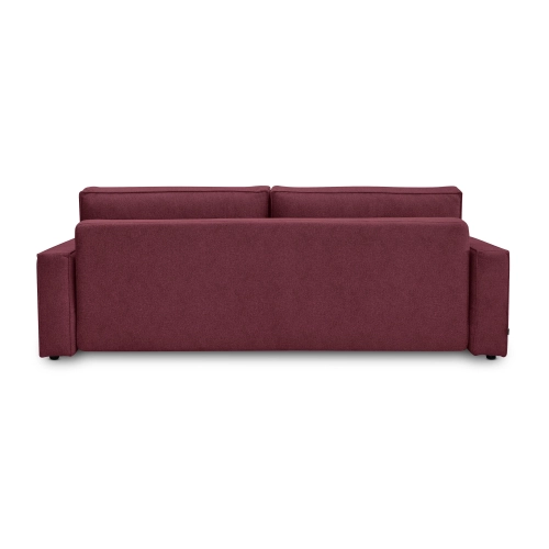 Sofa 3 osobowa z funkcją spania 3DL Moyo boucle bordowy I MONONI.PL